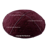 C67 - STAR OF DAVID EMBOSSING KIPPAH