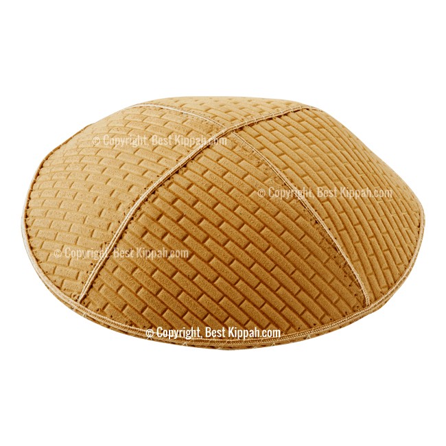 C68 - BRICKS EMBOSSING KIPPAH