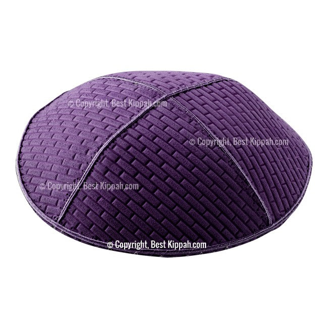 C68 - BRICKS EMBOSSING KIPPAH