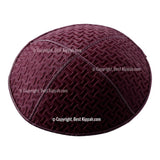 C75 - CHAIN LINK EMBOSSING KIPPAH