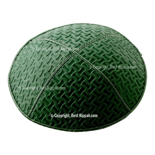 C75 - CHAIN LINK EMBOSSING KIPPAH