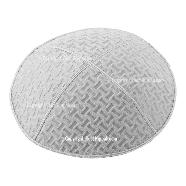 C75 - CHAIN LINK EMBOSSING KIPPAH