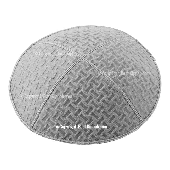 C75 - CHAIN LINK EMBOSSING KIPPAH
