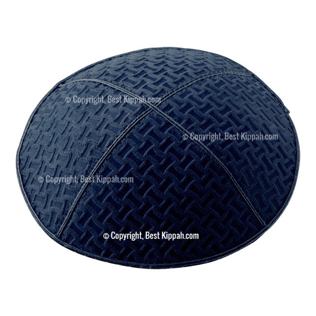C75 - CHAIN LINK EMBOSSING KIPPAH