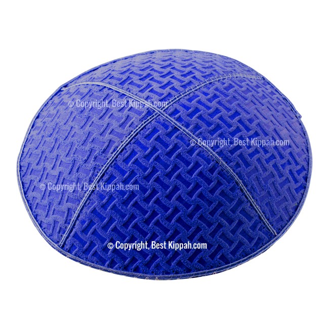 C75 - CHAIN LINK EMBOSSING KIPPAH