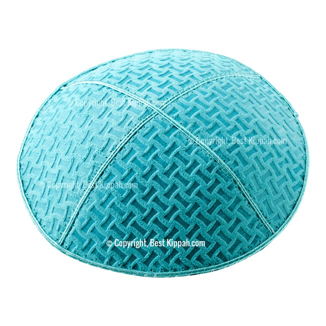 C75 - CHAIN LINK EMBOSSING KIPPAH