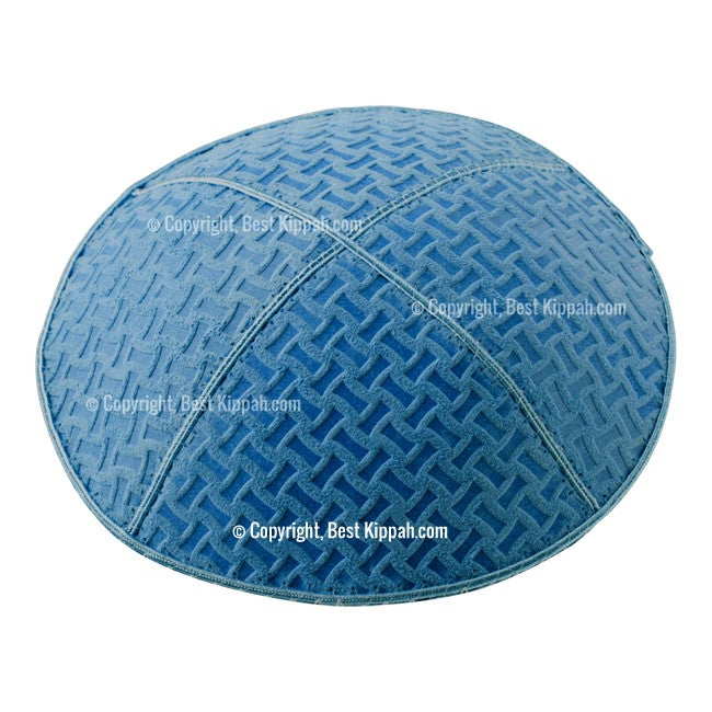 C75 - CHAIN LINK EMBOSSING KIPPAH