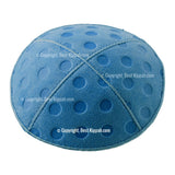 C76 - POLKA DOTS EMBOSSING KIPPAH