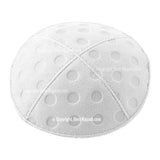 C76 - POLKA DOTS EMBOSSING KIPPAH