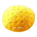 C76 - POLKA DOTS EMBOSSING KIPPAH