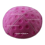 C76 - POLKA DOTS EMBOSSING KIPPAH