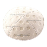 C76 - POLKA DOTS EMBOSSING KIPPAH