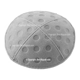 C76 - POLKA DOTS EMBOSSING KIPPAH