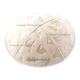 C77 - ANIMALS EMBOSSING KIPPAH