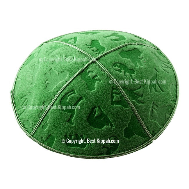 C77 - ANIMALS EMBOSSING KIPPAH