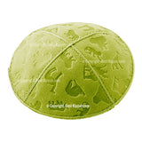 C77 - ANIMALS EMBOSSING KIPPAH