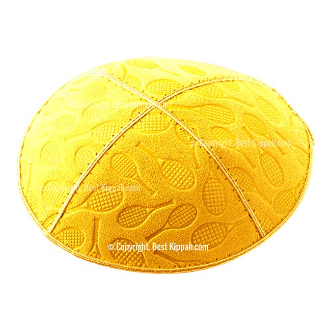 C79 - TENNIS RACQUETS EMBOSSING KIPPAH