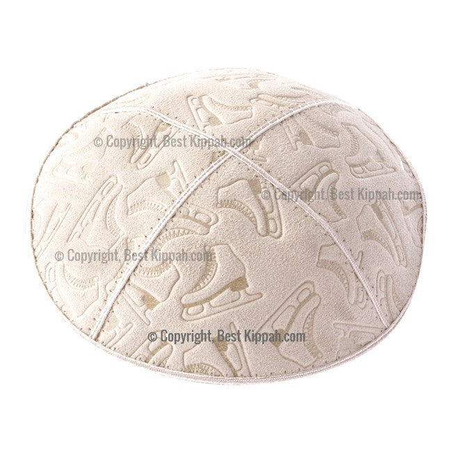 C105 - ICE SKATES EMBOSSING KIPPAH