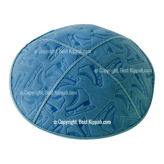 C105 - ICE SKATES EMBOSSING KIPPAH