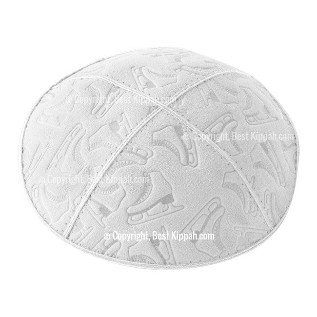 C105 - ICE SKATES EMBOSSING KIPPAH