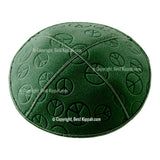 C81 - PEACE SIGN EMBOSSING KIPPAH