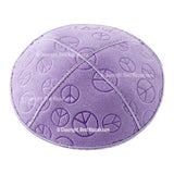 C81 - PEACE SIGN EMBOSSING KIPPAH