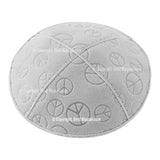 C81 - PEACE SIGN EMBOSSING KIPPAH