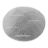 C81 - PEACE SIGN EMBOSSING KIPPAH