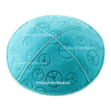 C81 - PEACE SIGN EMBOSSING KIPPAH