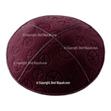 C81 - PEACE SIGN EMBOSSING KIPPAH