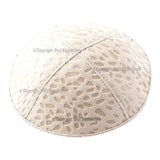 C92 - LEOPARD PRINT EMBOSSING KIPPAH