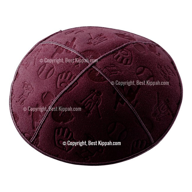 C94 - SPORTS EMBOSSING KIPPAH