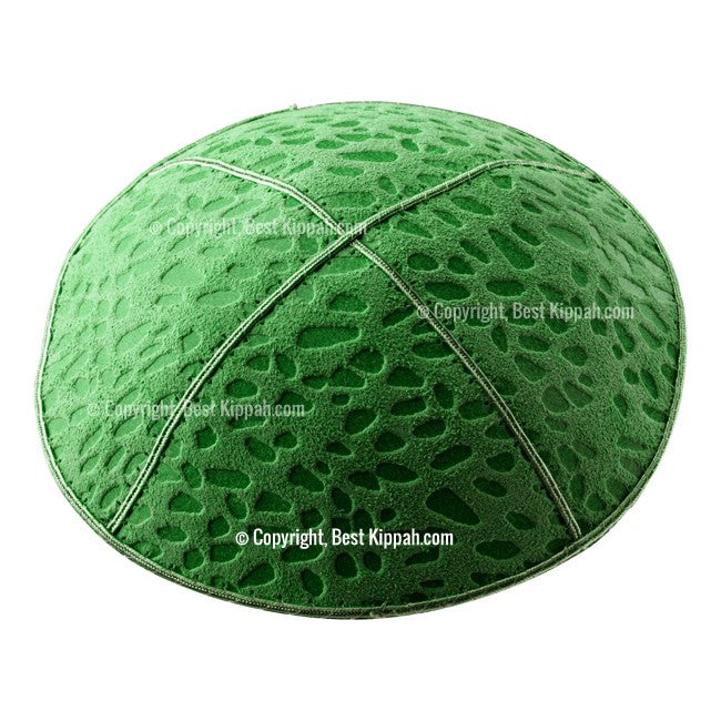 C92 - LEOPARD PRINT EMBOSSING KIPPAH