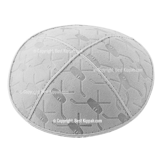 C90 - HOCKEY, PUCK, STICK EMBOSSING KIPPAH