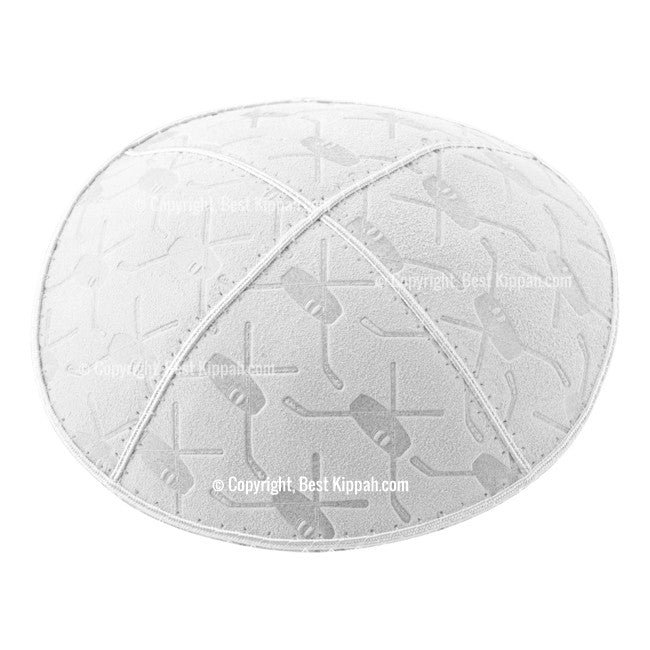 C90 - HOCKEY, PUCK, STICK EMBOSSING KIPPAH