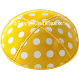 D76 - METALLIC POLKA DOTS EMBOSSING (Kippah)