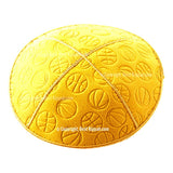 C95 - BASKETBALLS EMBOSSING KIPPAH