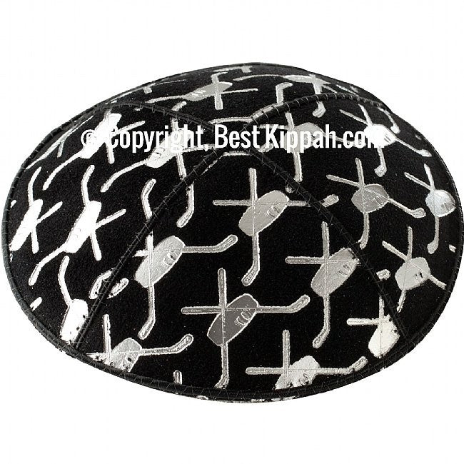 D90 - METALLIC HOCKEY PUCK STICK EMBOSSING (Kippah)