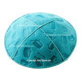 C98 - DRUMS EMBOSSING KIPPAH