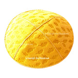 C99 - FALL LEAVES EMBOSSING KIPPAH