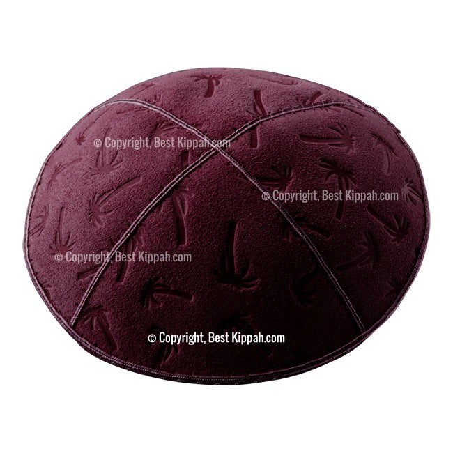 C100 - PALM TREES KIPPAH