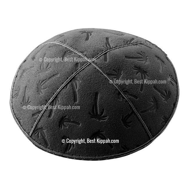 C100 - PALM TREES KIPPAH