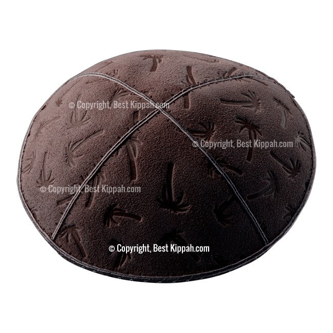 C100 - PALM TREES KIPPAH