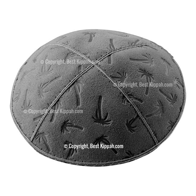 C100 - PALM TREES KIPPAH