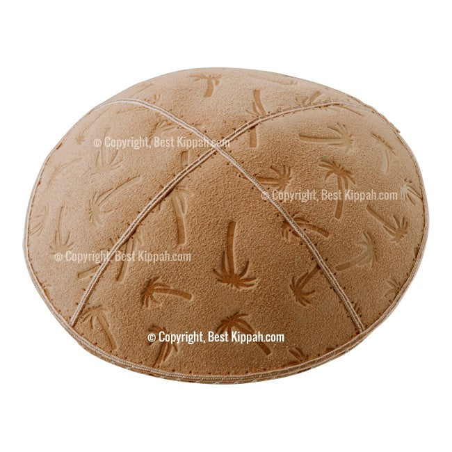 C100 - PALM TREES KIPPAH