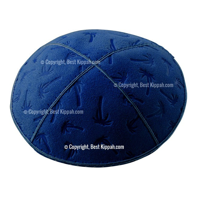 C100 - PALM TREES KIPPAH