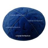 C100 - PALM TREES KIPPAH