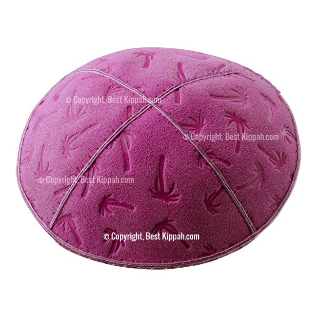 C100 - PALM TREES KIPPAH