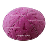 C100 - PALM TREES KIPPAH