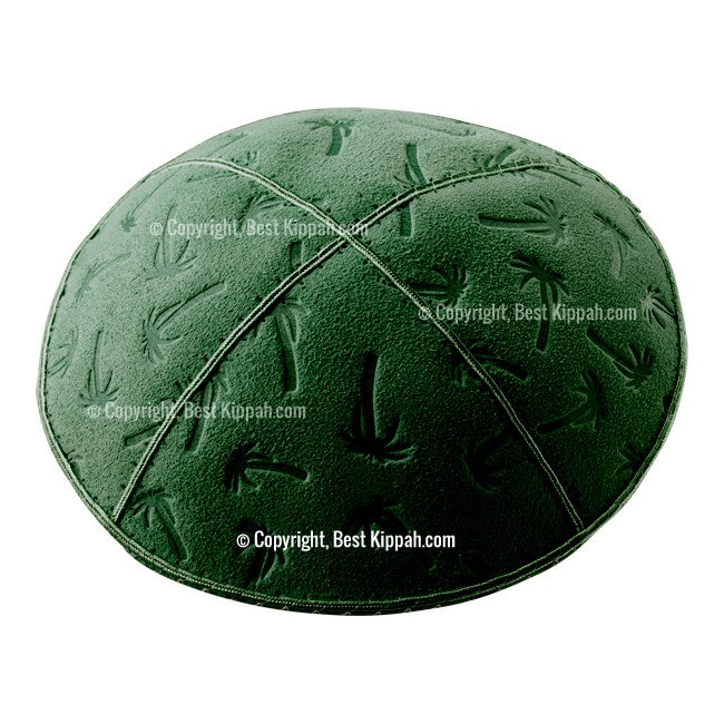 C100 - PALM TREES KIPPAH